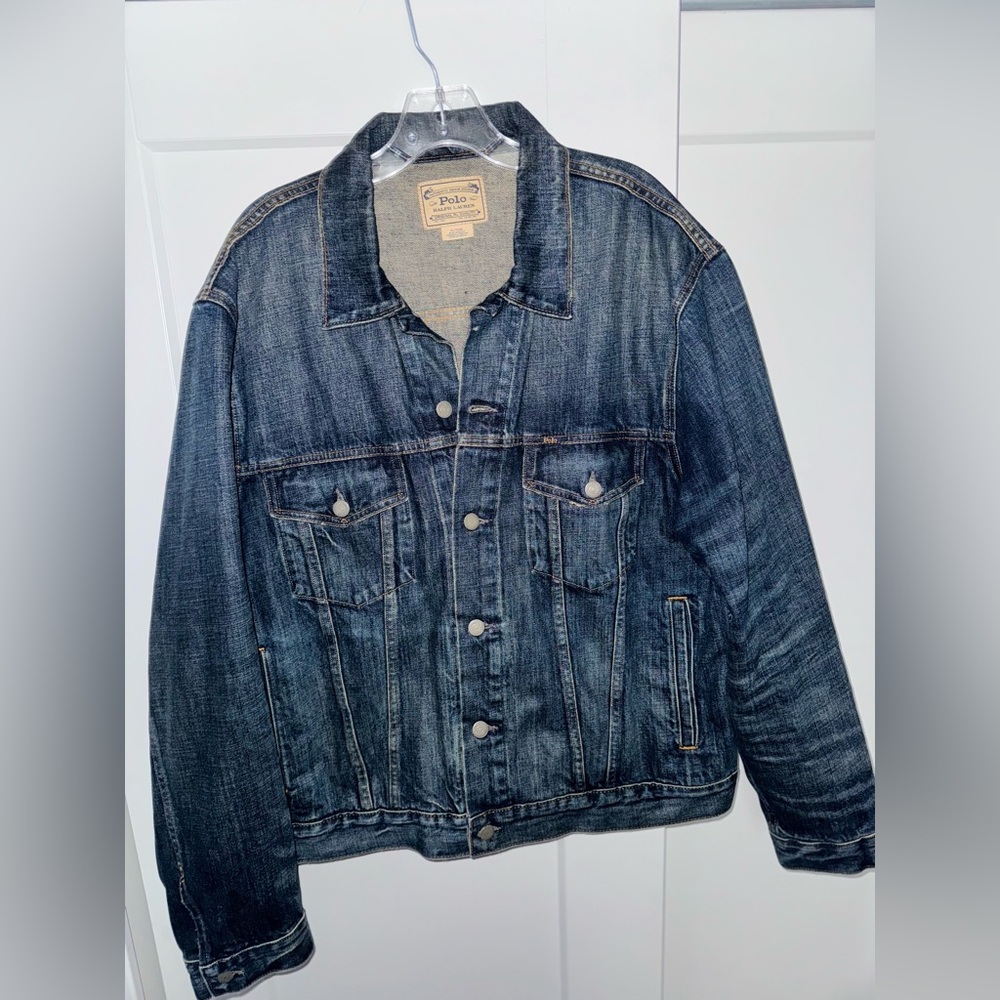 Polo Ralph Lauren Faded Denim Trucker Jacket